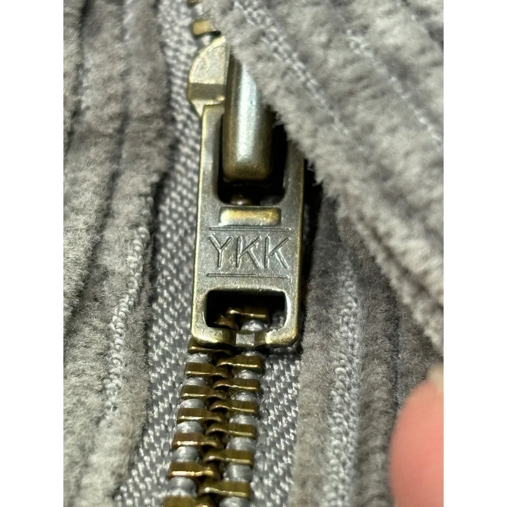 Brooks‎ Brothers Hudson Gray Corduroy Pants Men's W38 L32 Y2k Casual
